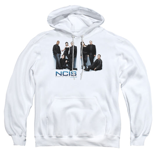 NCIS : WHITE ROOM ADULT PULL OVER HOODIE White SM