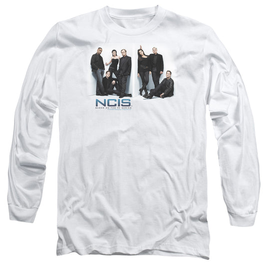 NCIS : WHITE ROOM L\S ADULT T SHIRT 18\1 WHITE MD