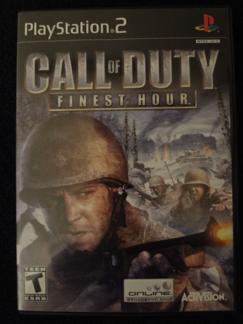 Call of Duty Finest Hour Sony PlayStation 2