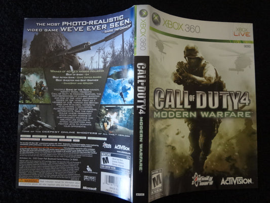 Call Of Duty 4 Modern Warfare (Game NOT Included)