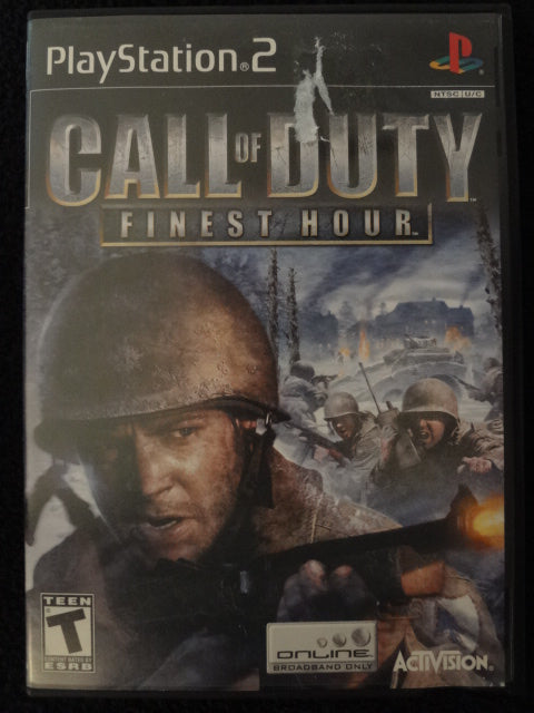 Call of Duty Finest Hour Sony PlayStation 2