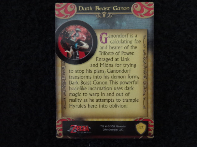 Dark Beast Ganon : Card Number 42
