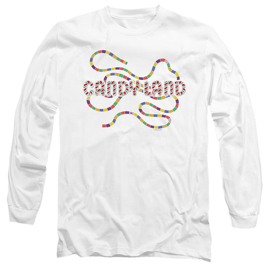 CANDY LAND : CANDY LAND BOARD L\S ADULT T SHIRT 18\1 White LG