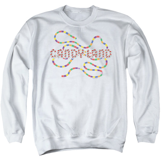 CANDY LAND : CANDY LAND BOARD ADULT CREW SWEAT White MD