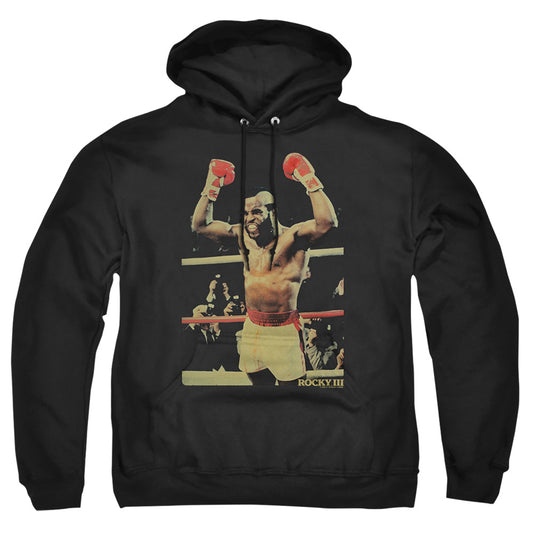 ROCKY III : CLUBBER ADULT PULL-OVER HOODIE BLACK 5X