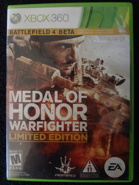  Medal Of Honor: Warfighter Limited Edition (Xbox 360