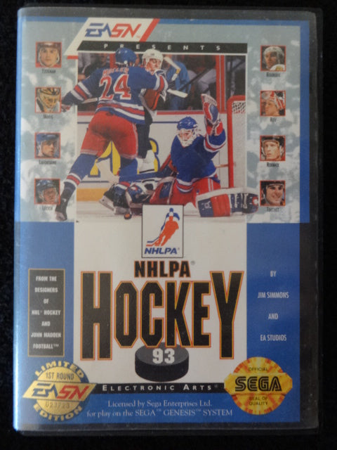 NHL All-star Hockey Sega Game Gear 