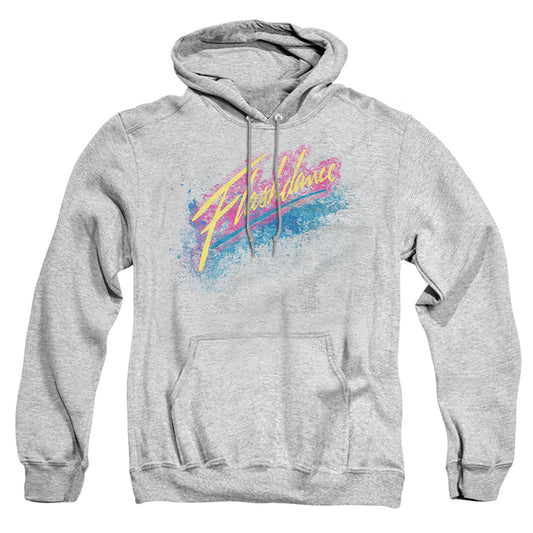 FLASHDANCE : SPRAY LOGO ADULT PULL OVER HOODIE Athletic Heather MD