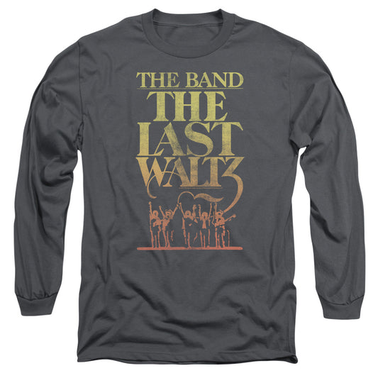 THE BAND : THE LAST WALTZ L\S ADULT T SHIRT 18\1 Charcoal 2X