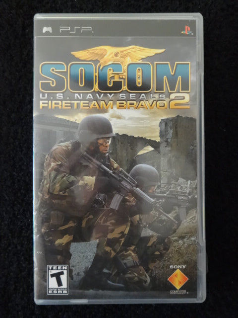 SOCOM: U.S. Navy SEALs - Fireteam Bravo 2 (Sony PSP, 2006) UMD ONLY