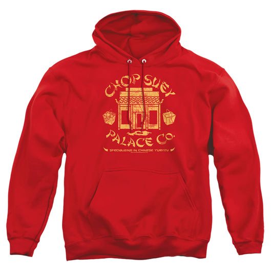 A CHRISTMAS STORY : CHOP SUEY PALACE CO ADULT PULL-OVER HOODIE Red LG