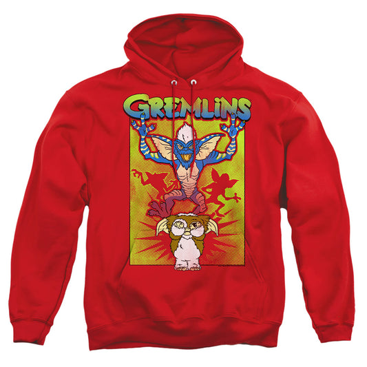 GREMLINS : BE AFRAID ADULT PULL OVER HOODIE Red 2X