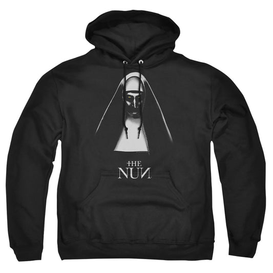 THE NUN : THE NUN ADULT PULL OVER HOODIE Black 2X