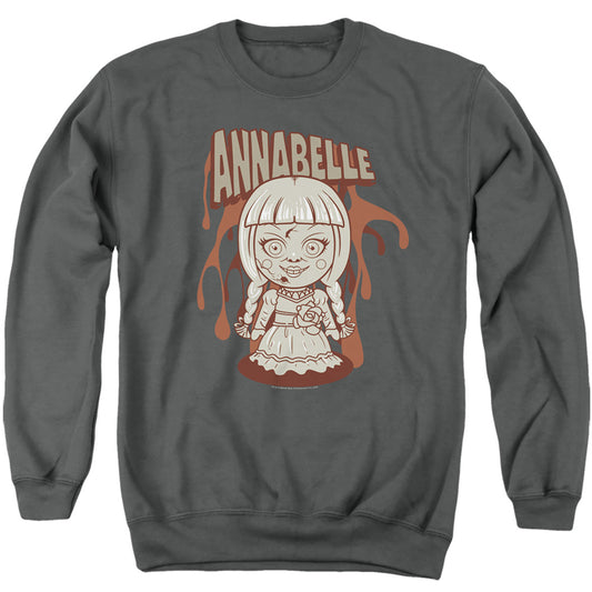 ANNABELLE : ANNABELLE ILLUSTRATION ADULT CREW SWEAT Charcoal 2X