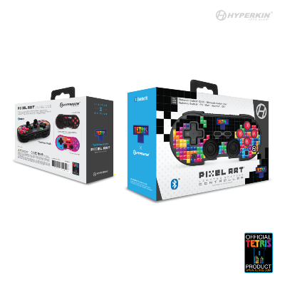 Hyperkin Limited Edition Pixel Art Bluetooth Controller Official Tetris™ Edition