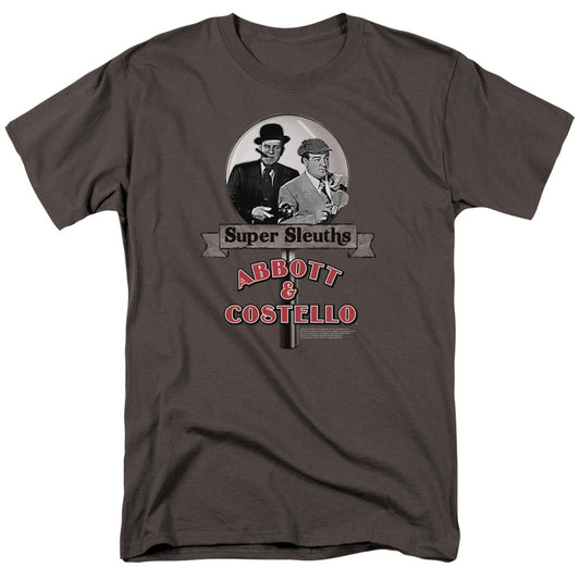 ABBOTT AND COSTELLO : SUPER SLEUTHS S\S ADULT 18\1 CHARCOAL MD