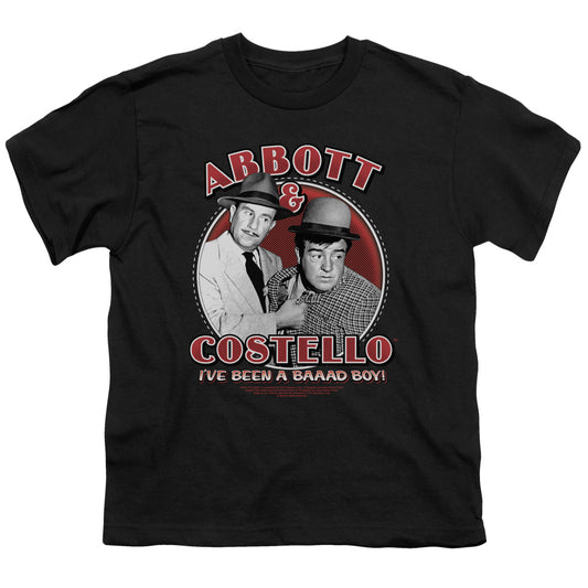 ABBOTT AND COSTELLO : BAD BOY S\S YOUTH 18\1 BLACK XL