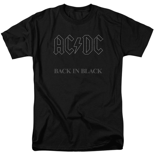 AC\DC : BACK IN BLACK S\S ADULT 18\1 Black XL