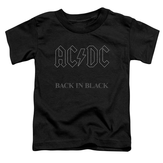 AC\DC : BACK IN BLACK S\S TODDLER TEE Black LG (4T)
