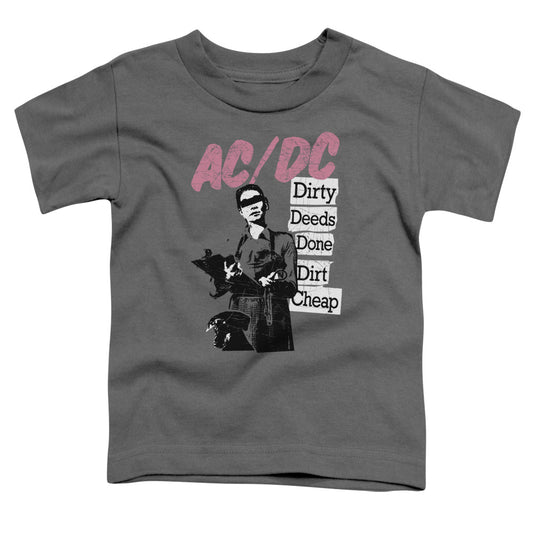 AC\DC : DIRTY DEEDS S\S TODDLER TEE Charcoal LG (4T)