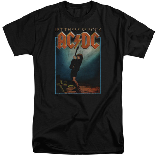 AC\DC : LET THERE BE ROCK ADULT TALL FIT SHORT SLEEVE Black 2X