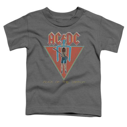 AC\DC : FLICK OF THE SWITCH S\S TODDLER TEE Charcoal LG (4T)