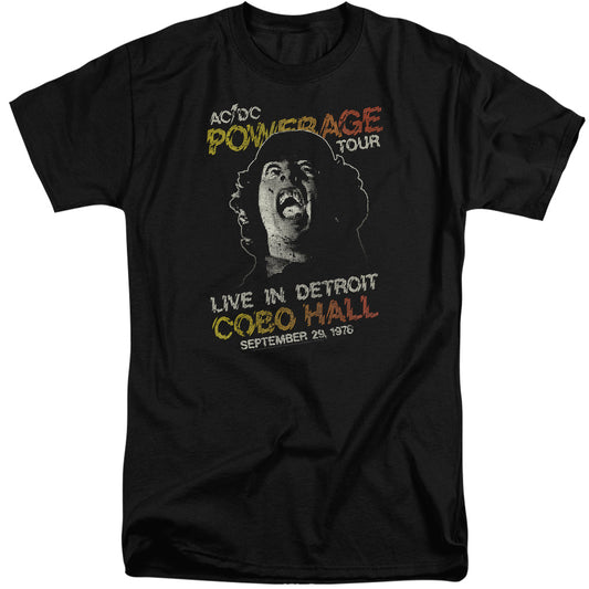 AC\DC : POWERAGE TOUR ADULT TALL FIT SHORT SLEEVE Black 2X