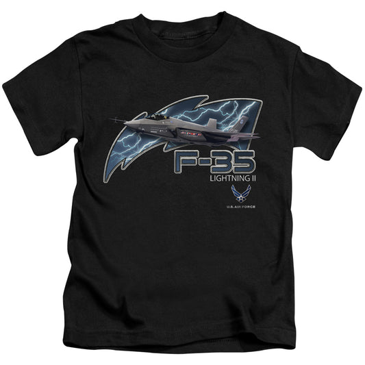 AIR FORCE : F35 S\S JUVENILE 18\1 Black MD (5\6)
