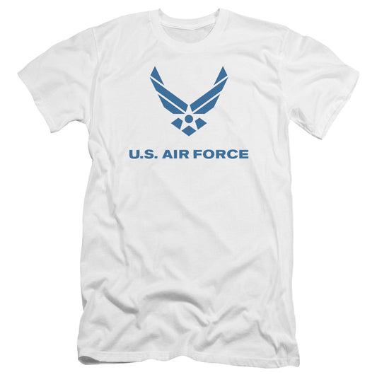 AIR FORCE : DISTRESSED LOGO PREMIUM CANVAS ADULT SLIM FIT 30\1 WHITE MD
