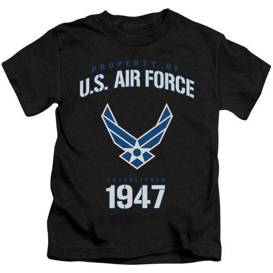 AIR FORCE : PROPERTY OF S\S JUVENILE 18\1 Black MD (5\6)
