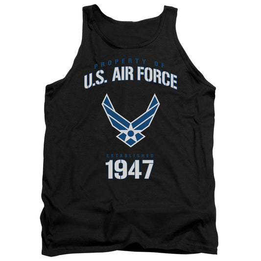 AIR FORCE : PROPERTY OF ADULT TANK Black 2X