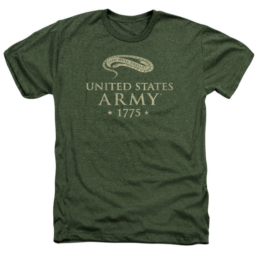 ARMY : WELL DEFEND ADULT HEATHER MILITARY GREEN 2X