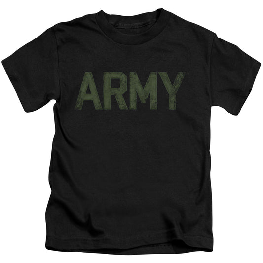 ARMY : TYPE S\S JUVENILE 18\1 Black MD (5\6)