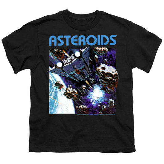 ATARI : 2600 ASTEROIDS S\S YOUTH 18\1 Black MD
