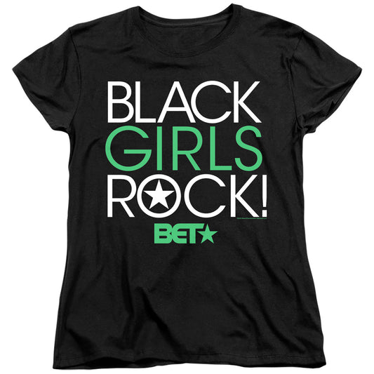BET : BLACK GIRLS ROCK WOMENS SHORT SLEEVE Black LG