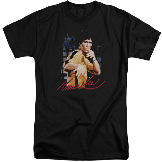 BRUCE LEE : YELLOW JUMPSUIT S\S ADULT TALL BLACK 2X