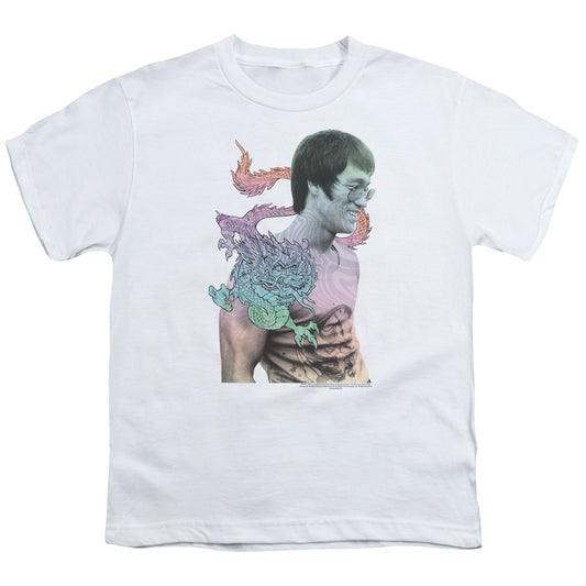 BRUCE LEE : A LITTLE BRUCE S\S YOUTH 18\1 WHITE XL