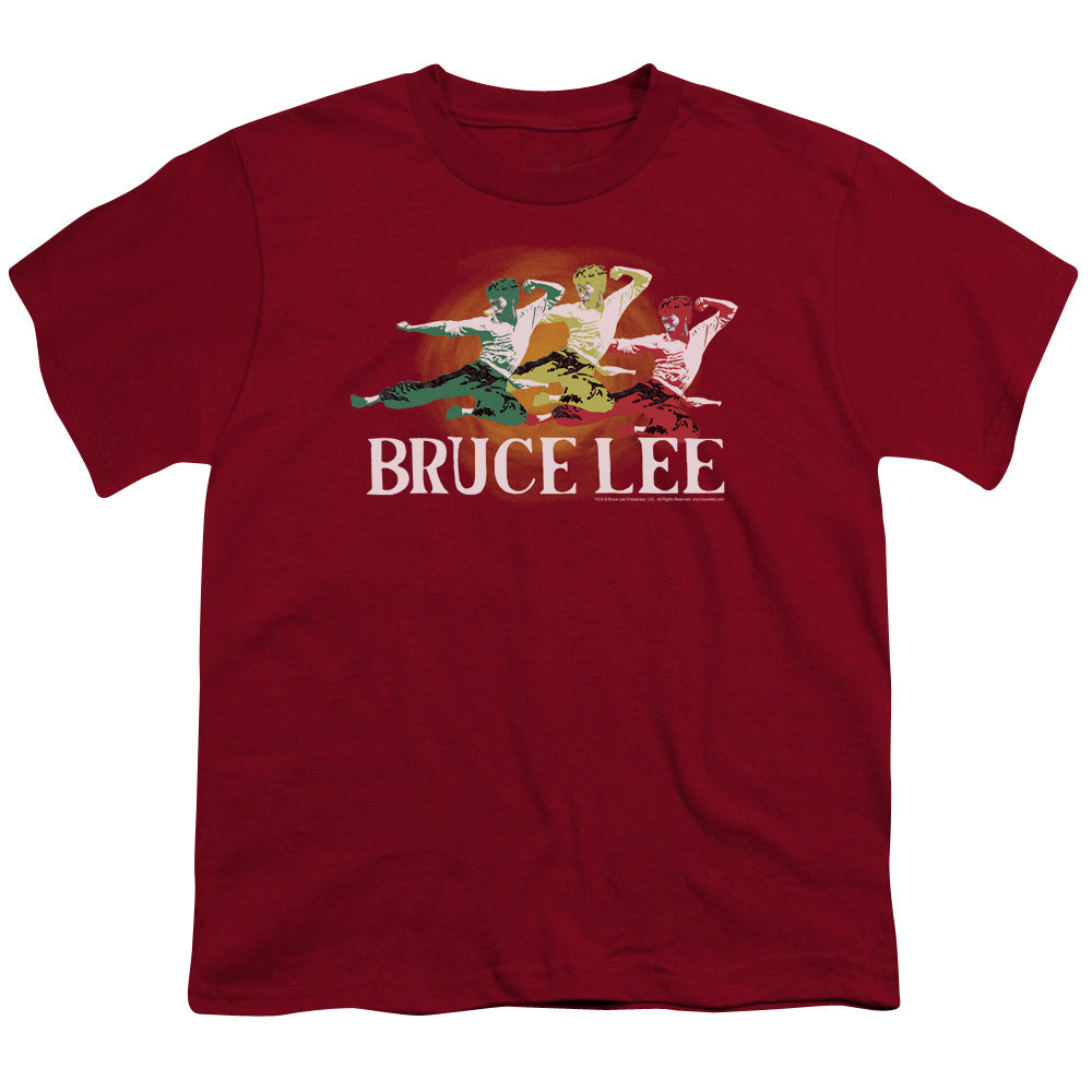 BRUCE LEE : TRI COLOR S\S YOUTH 18\1 RED XS