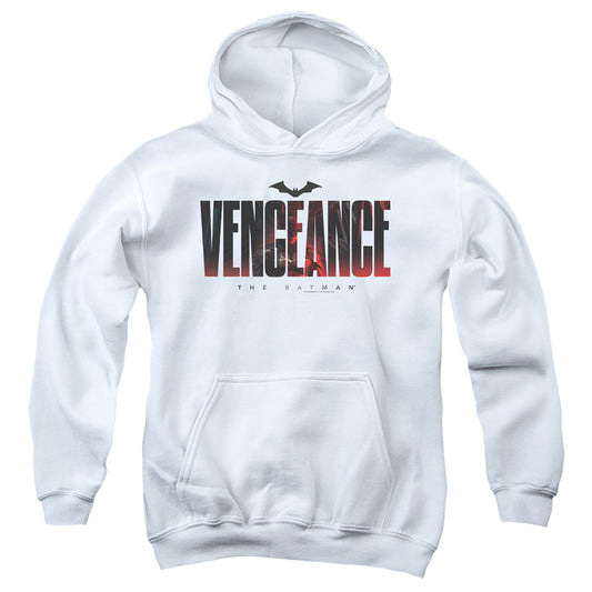 THE BATMAN : VENGEANCE FOR THE BAT YOUTH PULL OVER HOODIE White LG