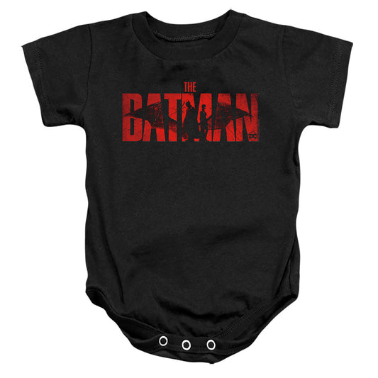THE BATMAN : AND CATWOMAN INFANT SNAPSUIT Black MD (12 Mo)