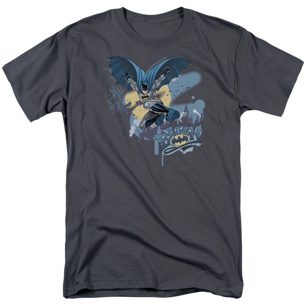 BATMAN : INTO THE NIGHT S\S ADULT 18\1 CHARCOAL XL