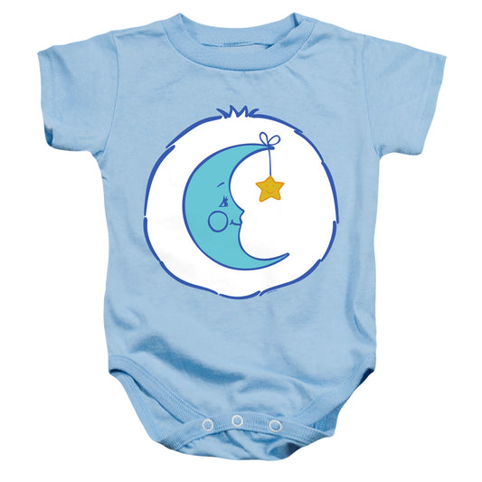 CARE BEARS : BEDTIME BELLY INFANT SNAPSUIT Light Blue MD (12 Mo)