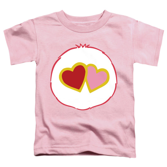 CARE BEARS : LOVE A LOT BELLY S\S TODDLER TEE Pink LG (4T)