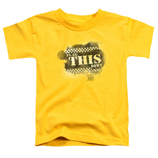 TAXI : FLAG THIS S\S TODDLER TEE YELLOW LG (4T)