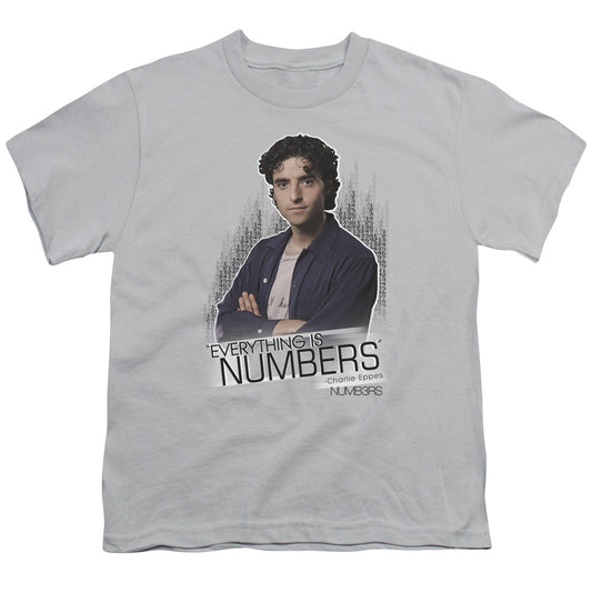 NUMB3ERS : EVERYTHING IS NUMBERS S\S YOUTH 18\1 SILVER LG