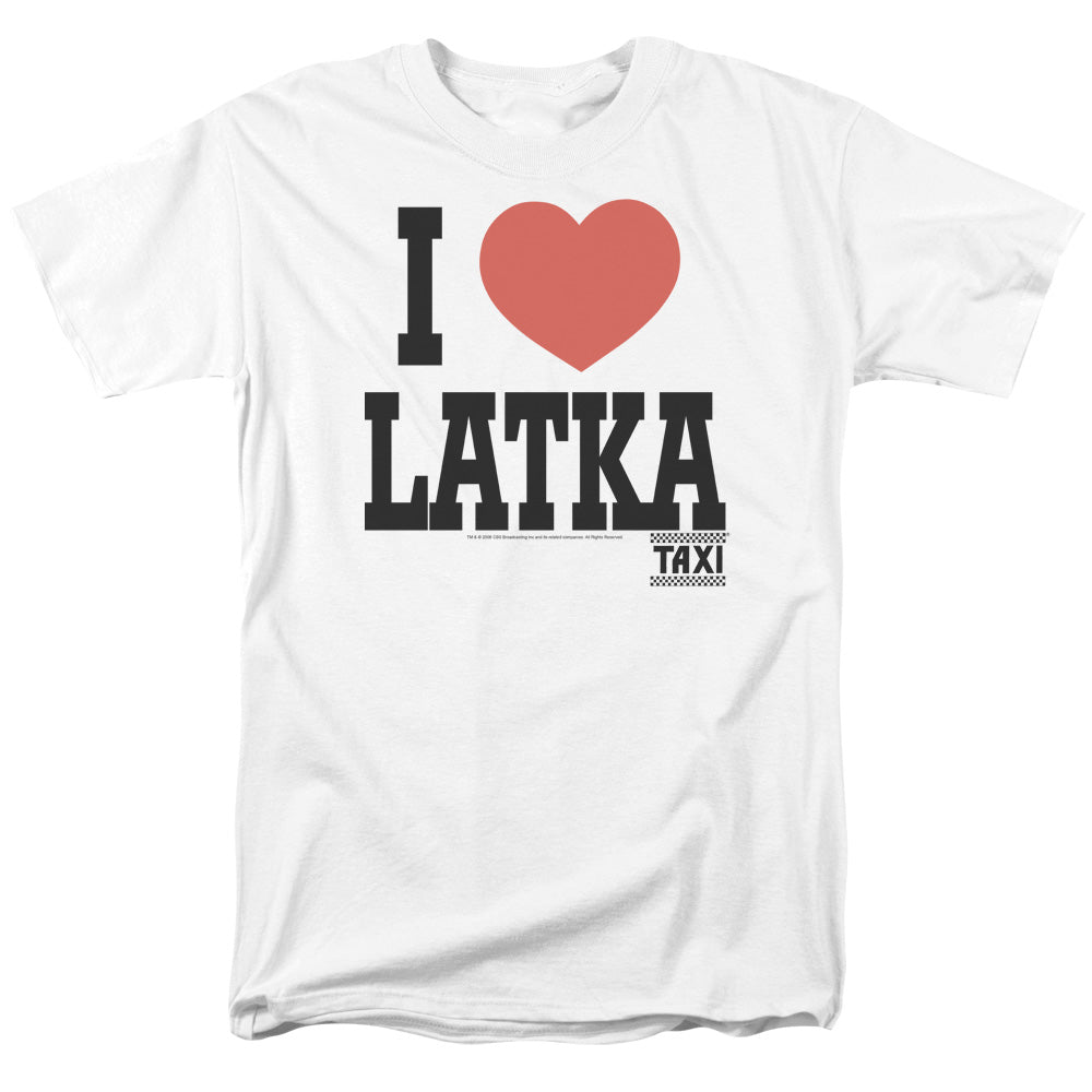 TAXI : I HEART LATKA S\S ADULT 18\1 WHITE 2X