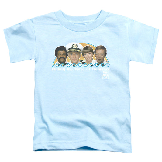 LOVE BOAT : WAVE OF ROMANCE S\S TODDLER TEE LIGHT BLUE LG (4T)