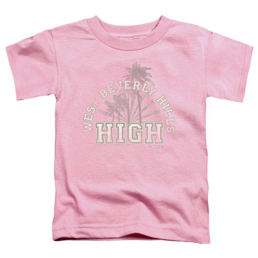 90210 : WEST BEVERLY HILLS HIGH S\S TODDLER TEE PINK LG (4T)