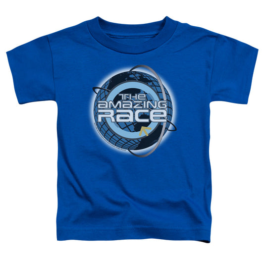 AMAZING RACE : AROUND THE GLOBE S\S TODDLER TEE ROYAL BLUE LG (4T)