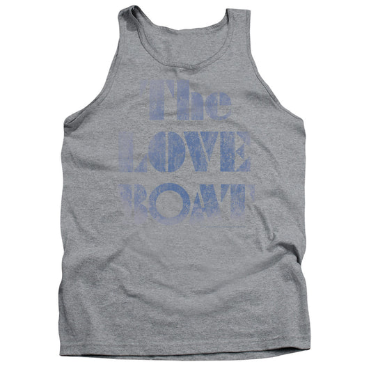 LOVE BOAT : DISTRESSED ADULT TANK ATHLETIC HEATHER 2X